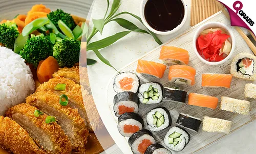 Asian Feast with Sushi Open Voucher OR Set Menu!